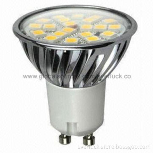 GU10 Dimmable LED Spotlight Bulb with 100-240V AC Input Voltage
